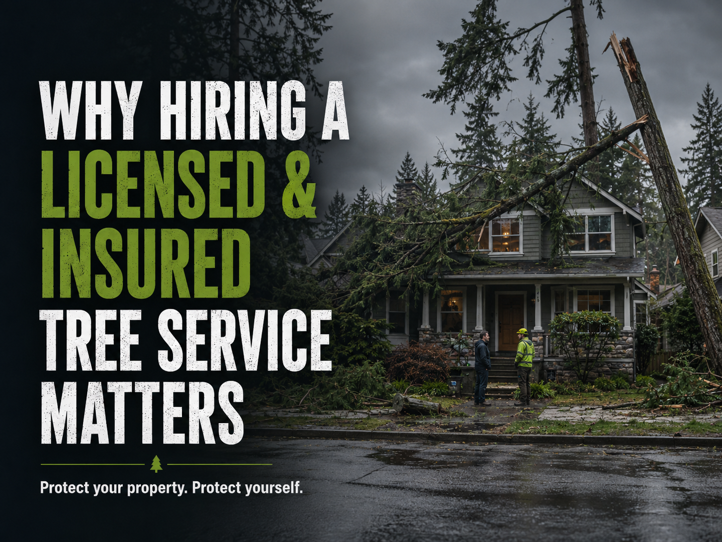 Why Hiring a Licensed & Insured Tree Service Matters